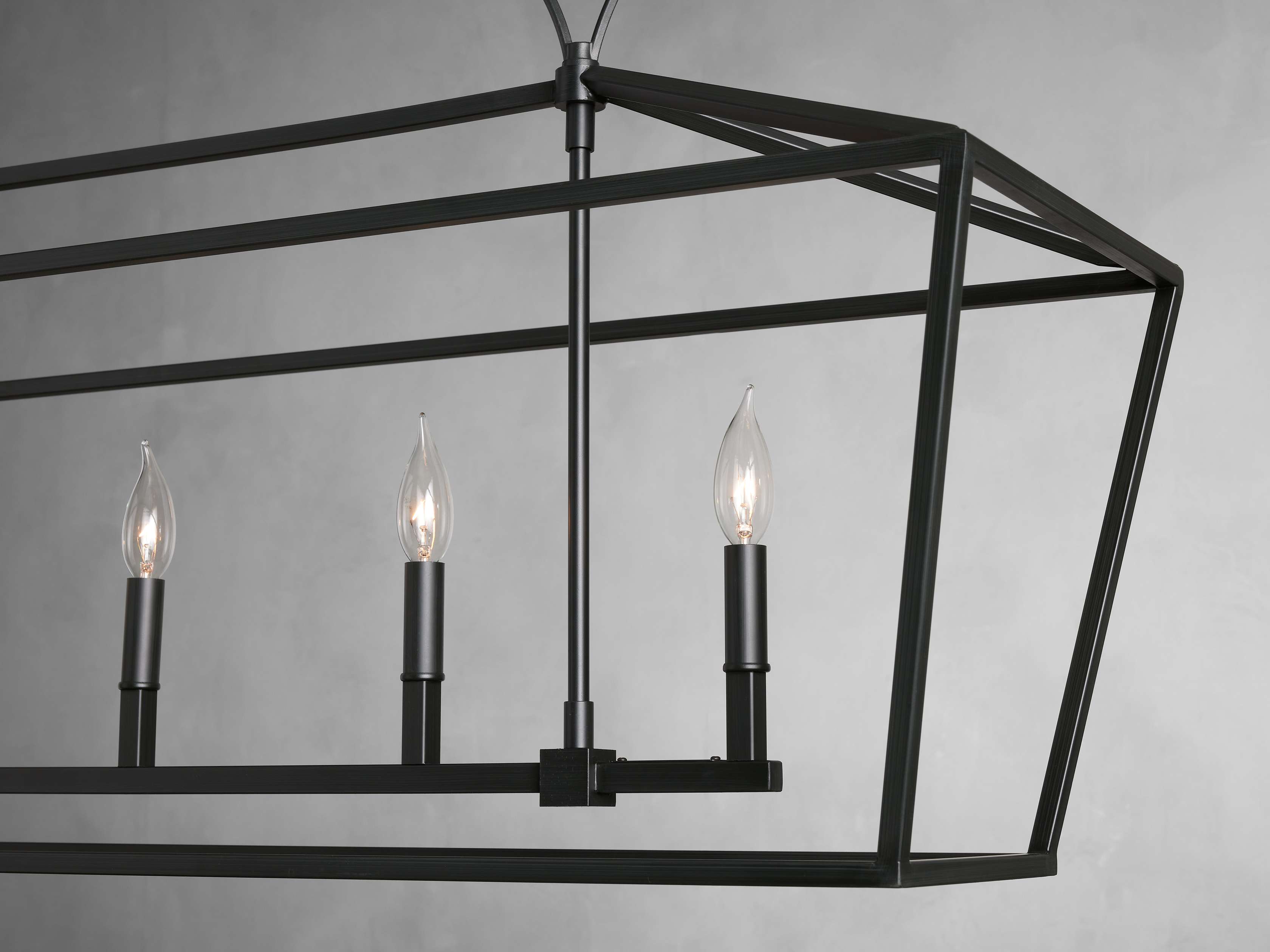 Garnet Rectangular Chandelier