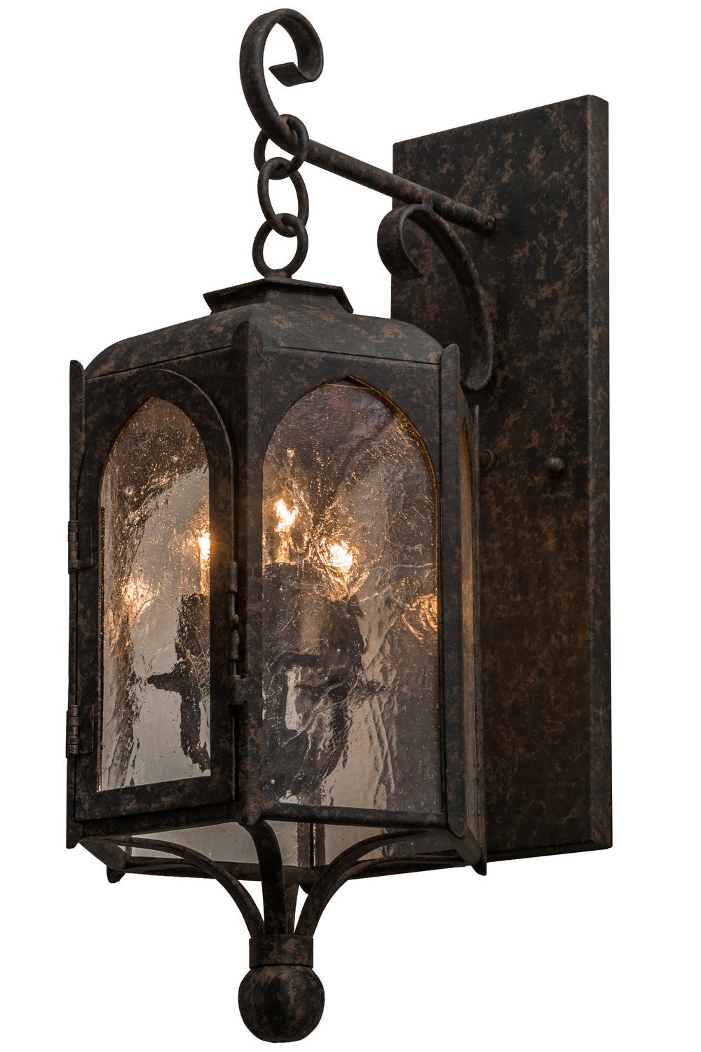Jonquil 3-Light 23.00" Coffee Bean Wall Sconce front view