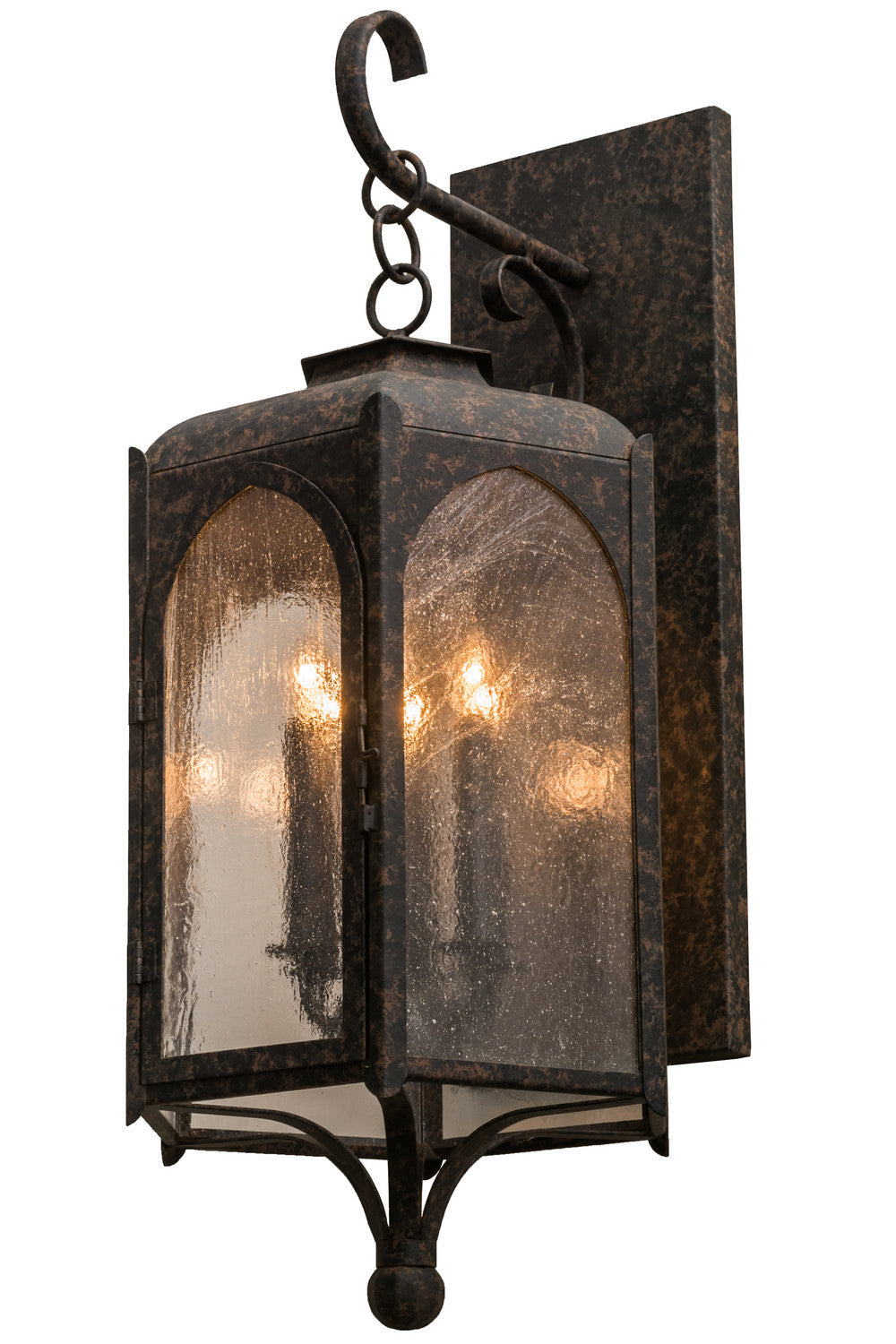 Jonquil 6-Light 35.00" Coffee Bean Wall Sconce front view