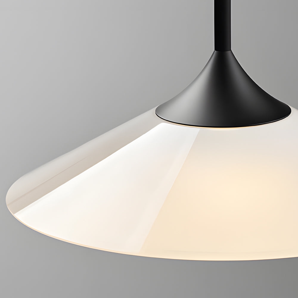 1-Light 5W LED Mini Cone Pendant Light with Acrylic