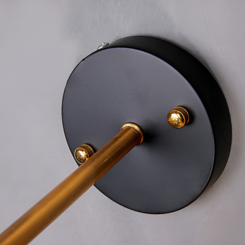 Adjustable Retro Iron E26 Waterproof Industrial Plug-In Wall Light, Plug-In Wall Sconce, detail 9