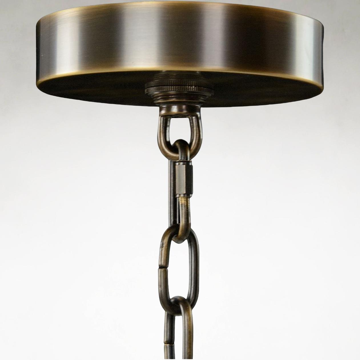 Churippu 21-Light Light Bronze Chandelier Ceiling Fi x ture