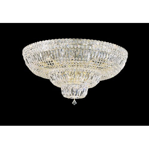 Petit Crystal Deluxe Gold Clear Ceiling Light