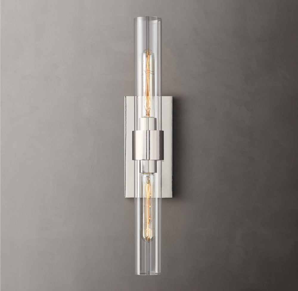 Ravelle Linear Wall Light, Bathroom Wall Sconce, detail 19