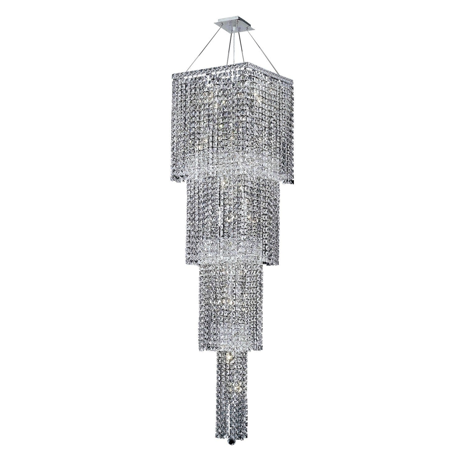 crystal pendant light shown as a main product image for dining areas