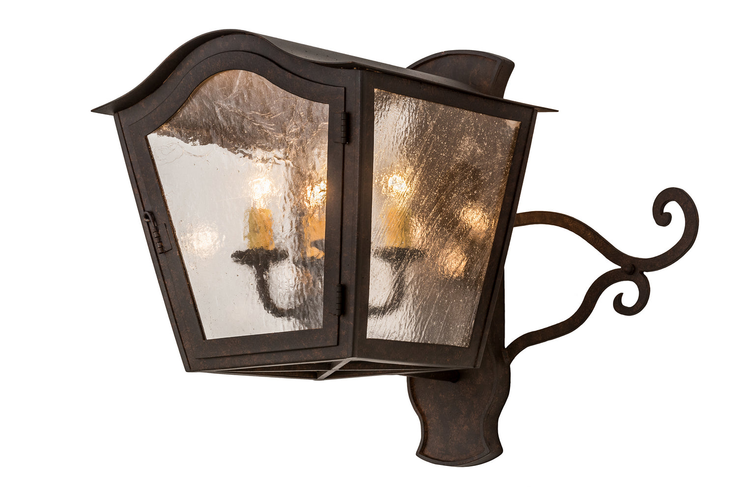 Christian 4-Light 16.50" Cajun Spice Wall Sconce front view