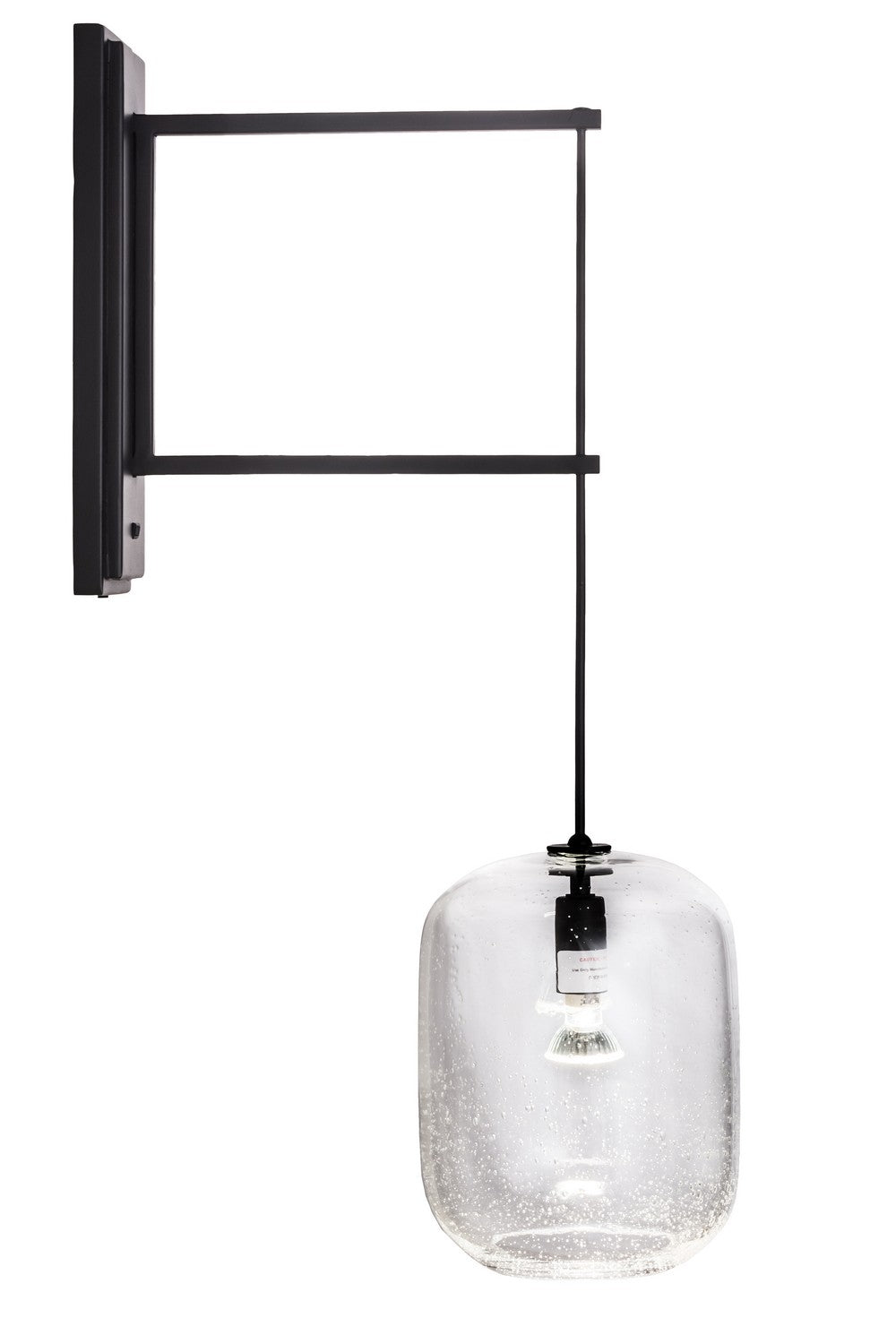 Pastilla 1-Light 30.00" Solar Black LED Wall Sconce detail view 4