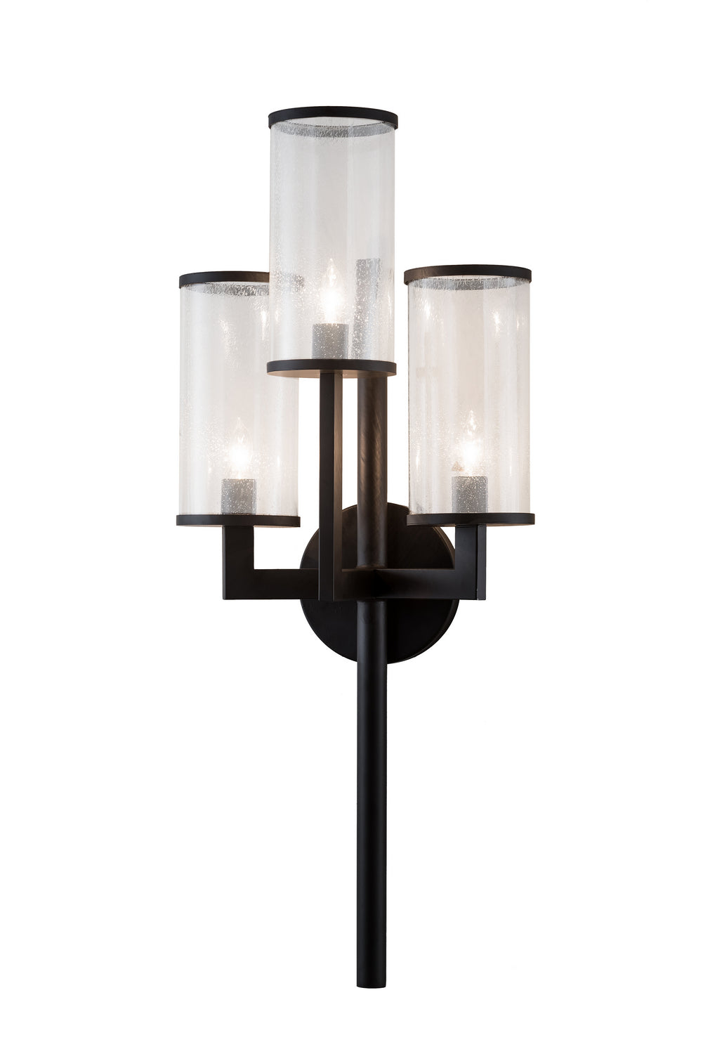Cilindro Ashcroft 3-Light 42.00" Oil Rubbed Bronze Wall Sconce front view