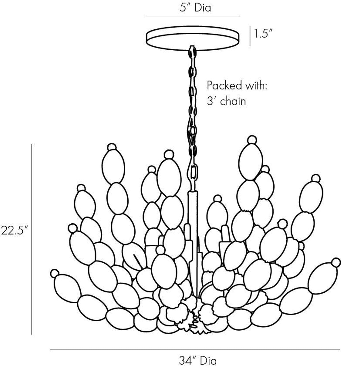Indi Chandelier