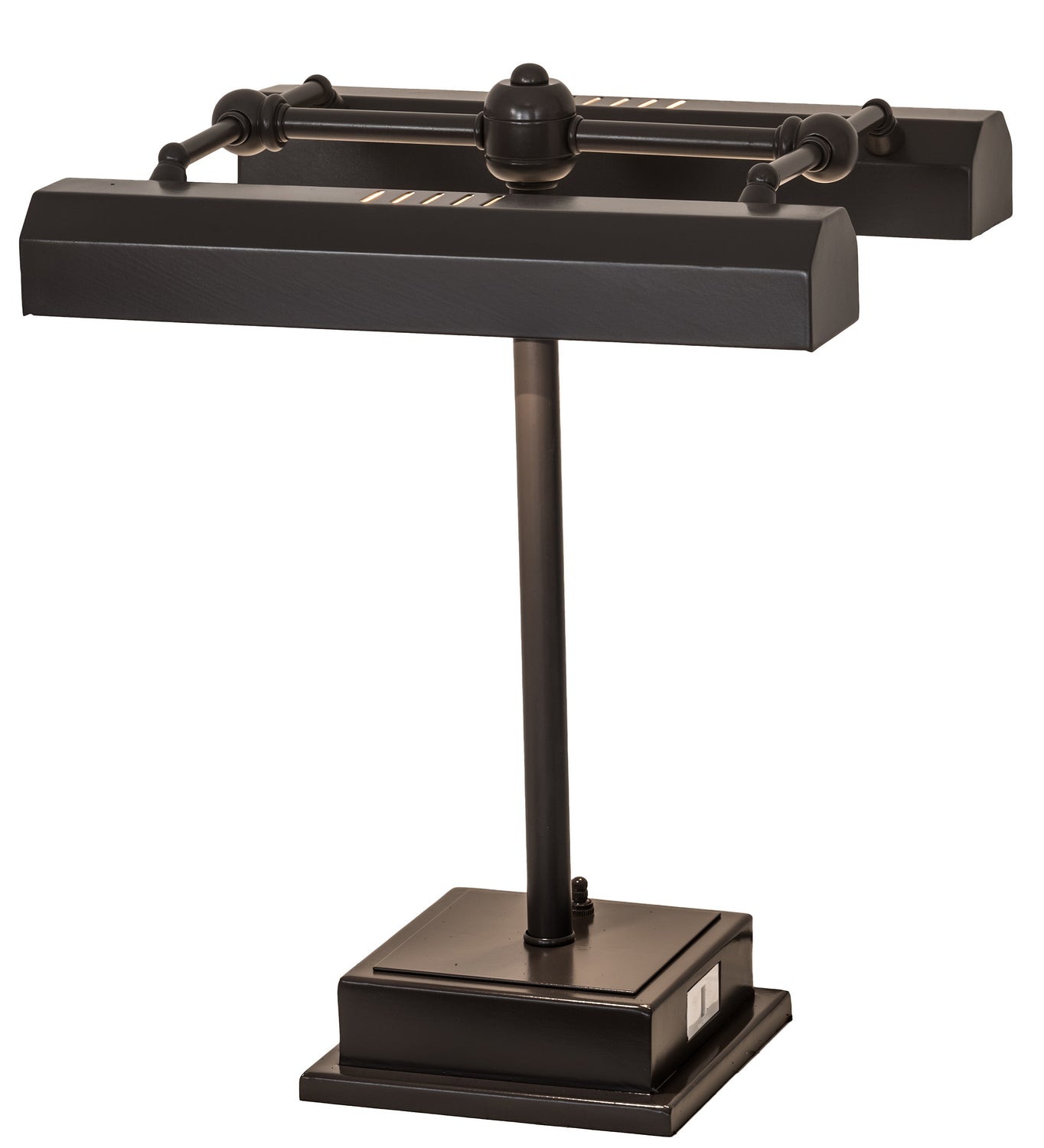 2-Light 16.00" Oil Rubbed Bronze Outdoor Wall Sconce front view
