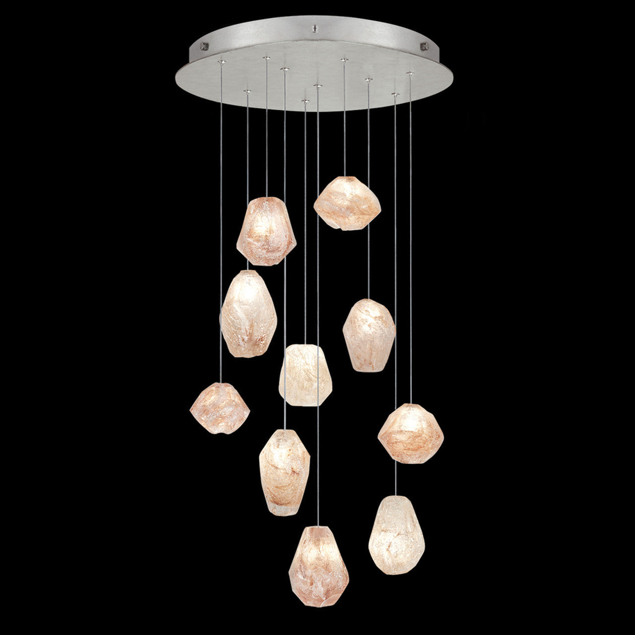 Moreau Pendant, 4-Light, Standard Height, Vintage