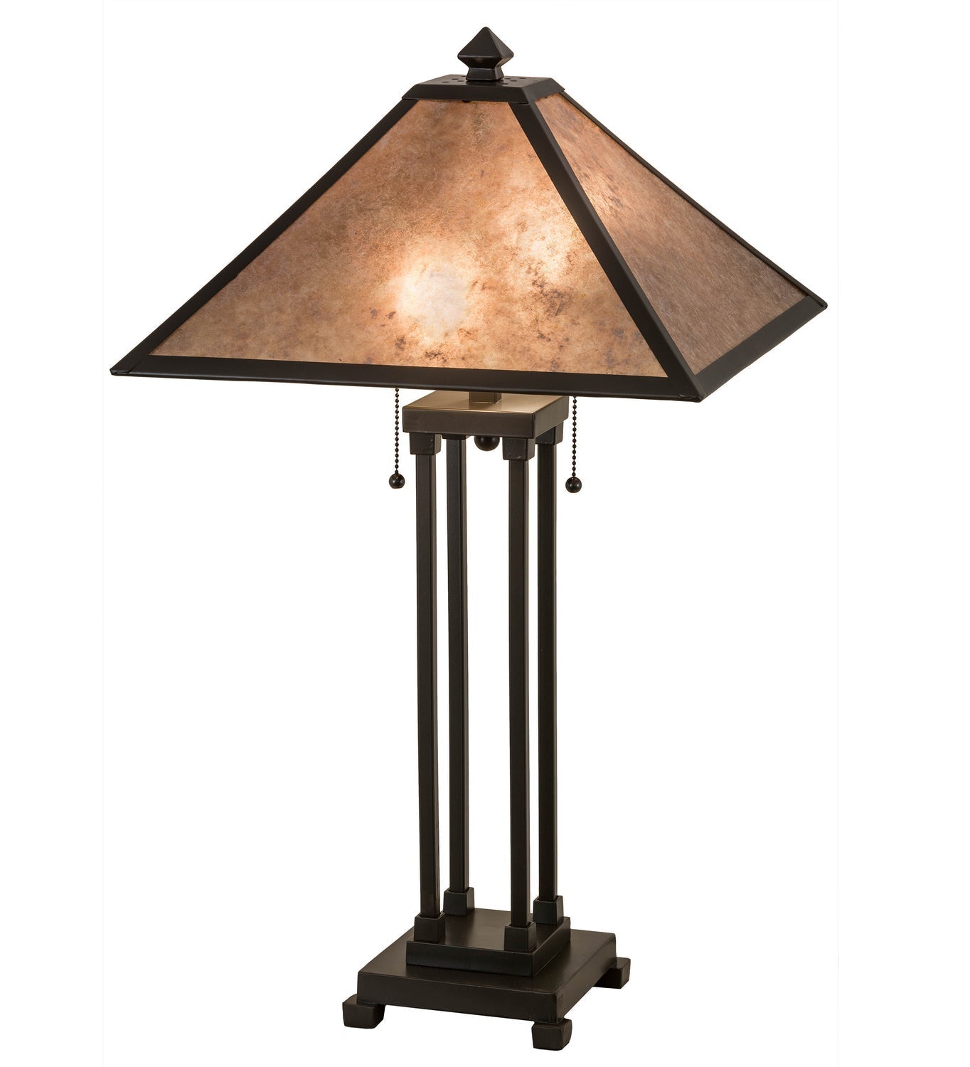 2-Light 28.00" Timeless Bronze Outdoor Wall Sconce front view