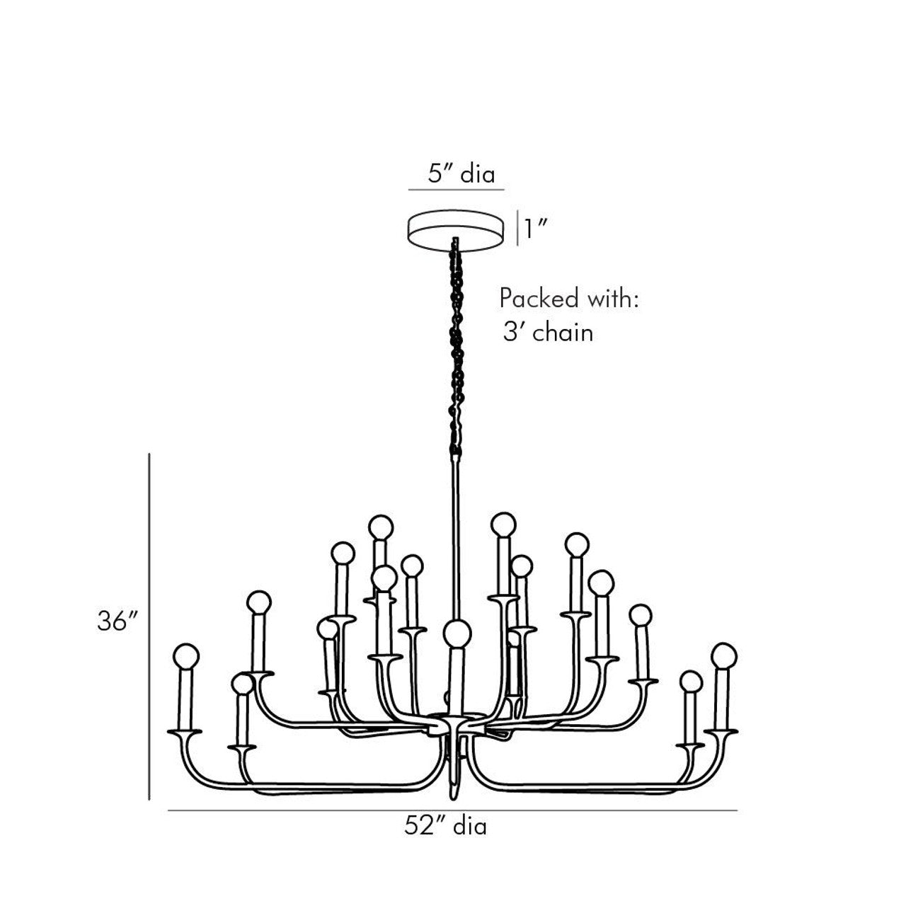 Breck Chandelier