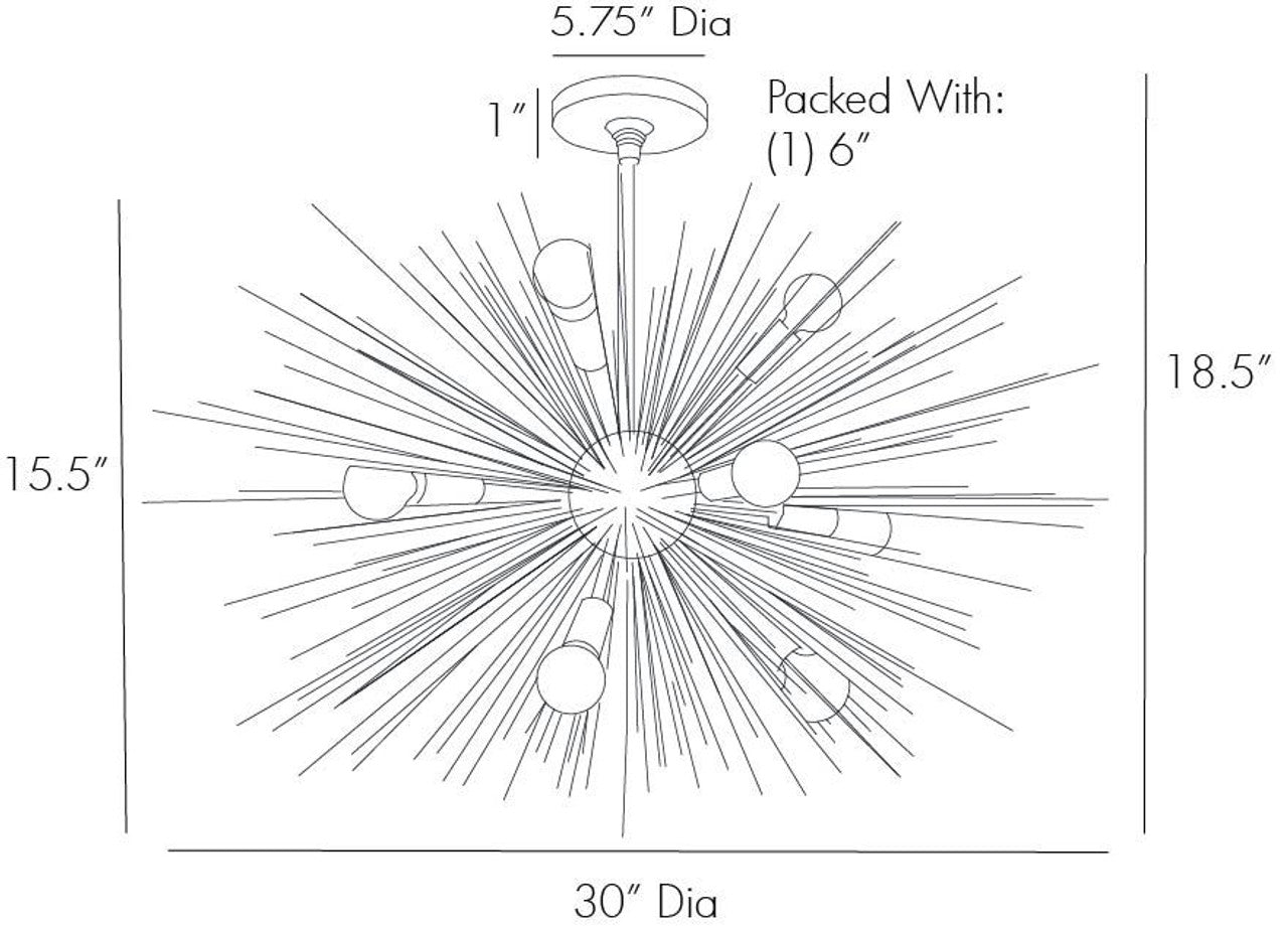 Zanadoo Chandelier
