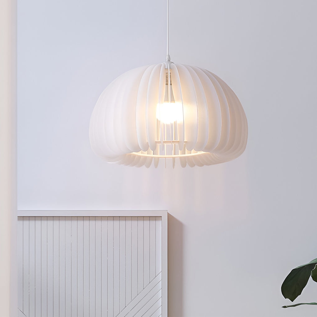 Lantern Shaped 3 Step Dimming LED 16W White Chandelier