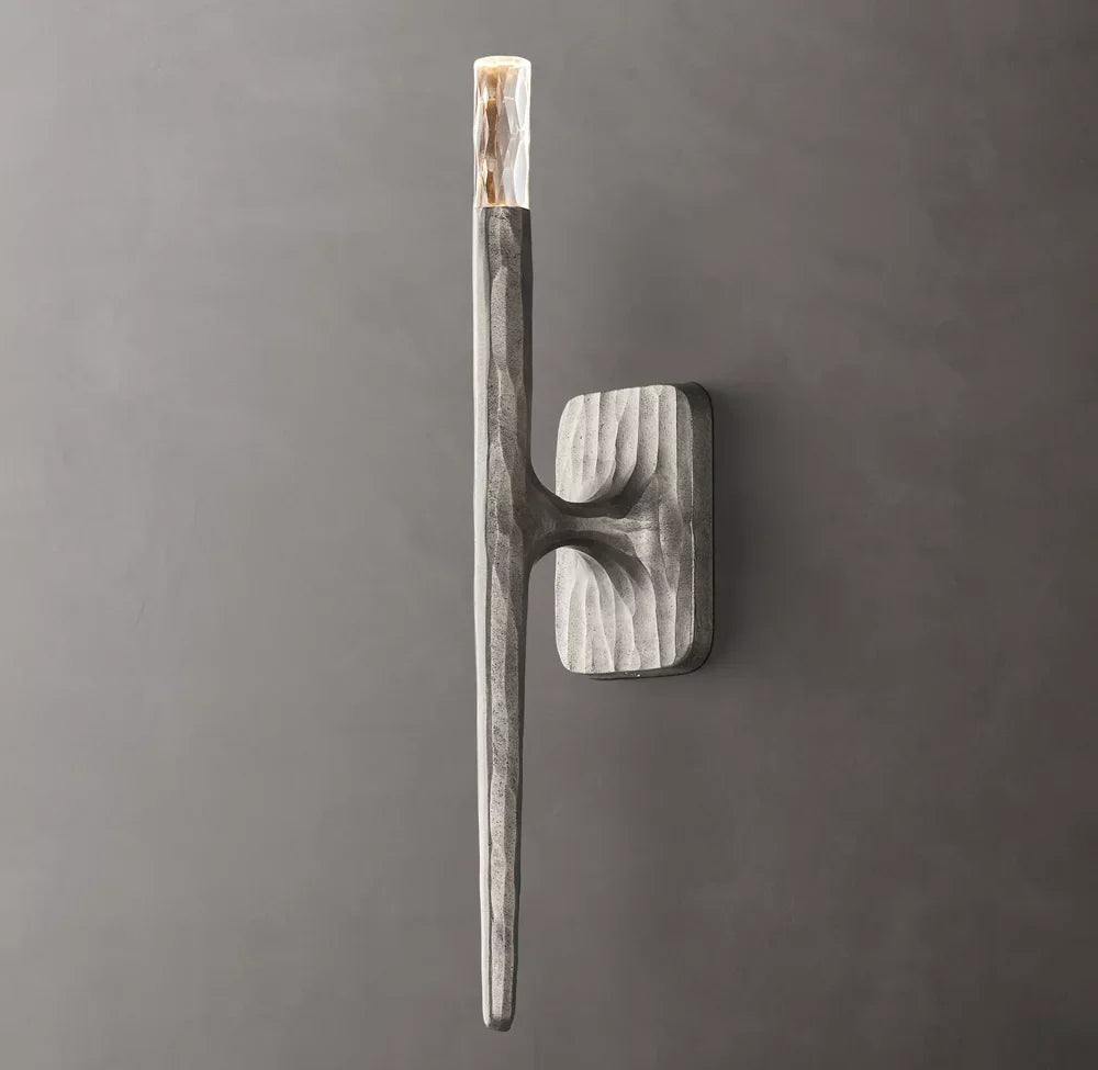 Thaddeus Wall Light, Bathroom Wall Sconce, detail 2