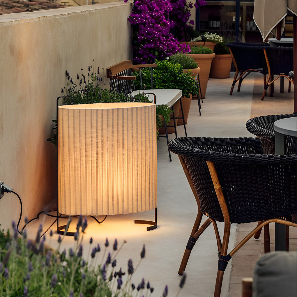 42 Inch Modern Japanese- Outdoor Floor Lamp detail view 7