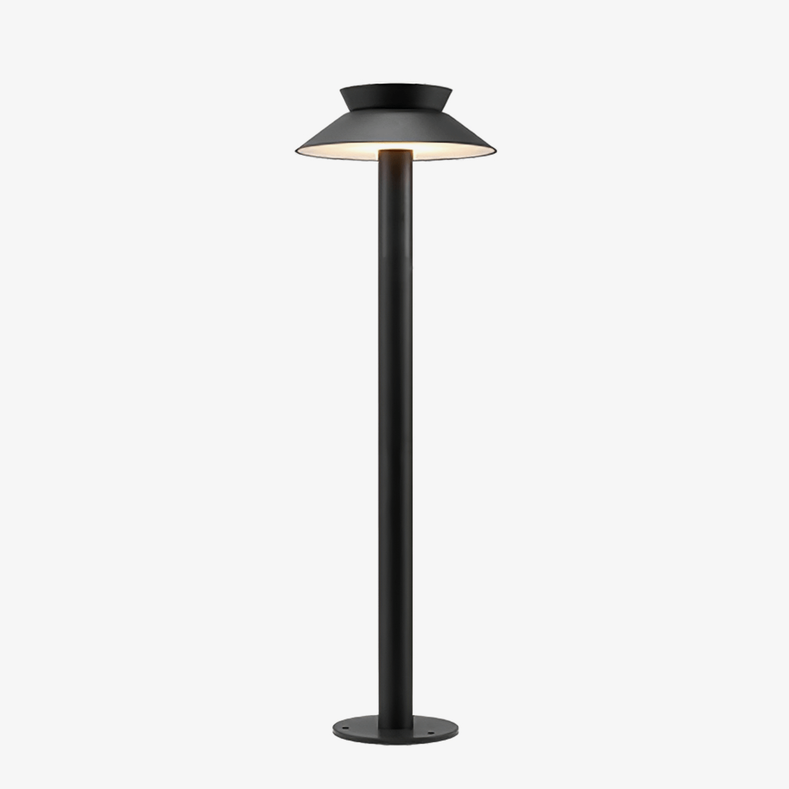 steel lighting fixture shown as a main product image for hospitality spaces