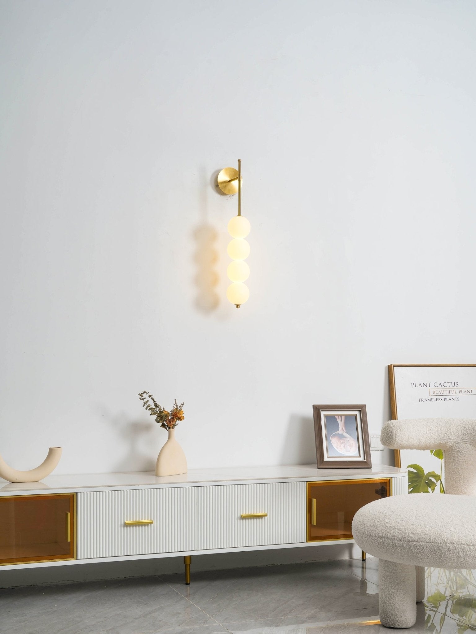 Abacus Wall Light, Bedroom Wall Sconce, detail 9