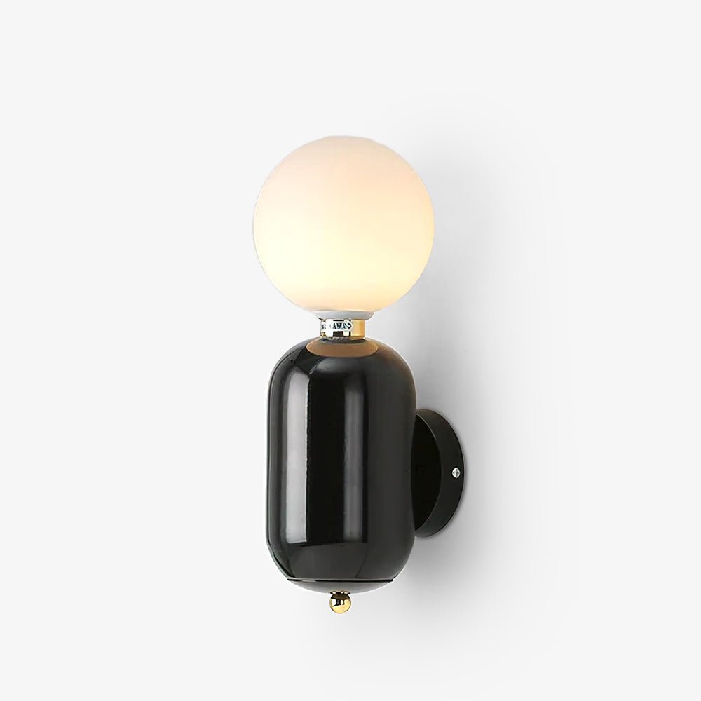 Kade Wall Light, Hardwired Wall Sconce, Aluminum alloy, ∅ 5.9″ x H 13.4″