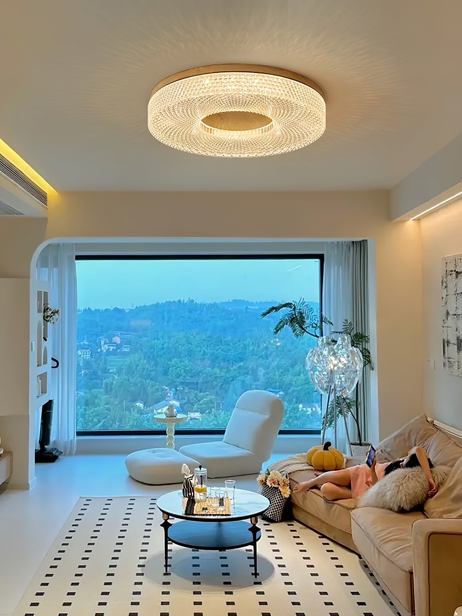 Acrylic Halo Round Ceiling Light — product detail 27