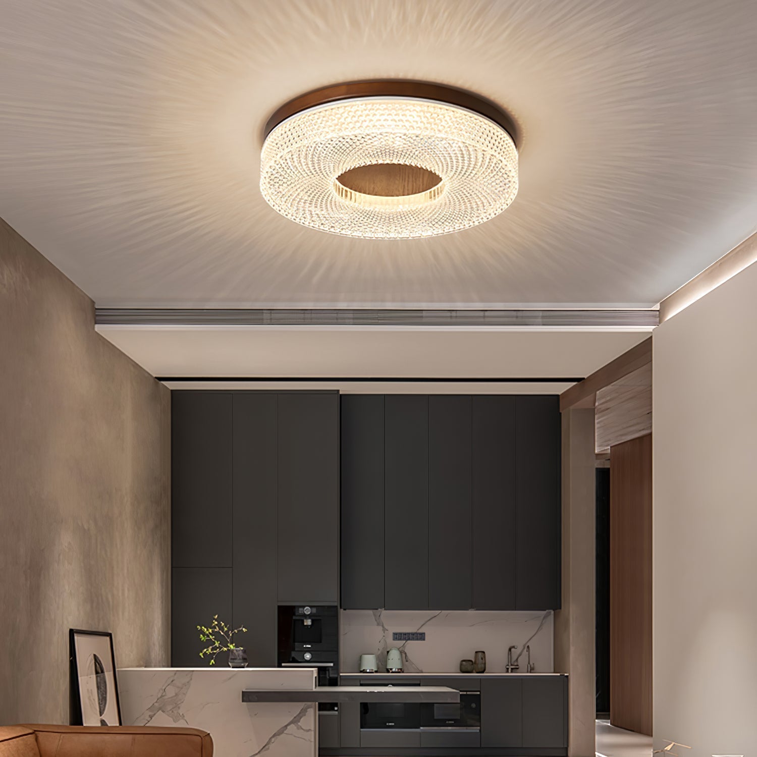 Acrylic Halo Round Ceiling Light — product detail 11