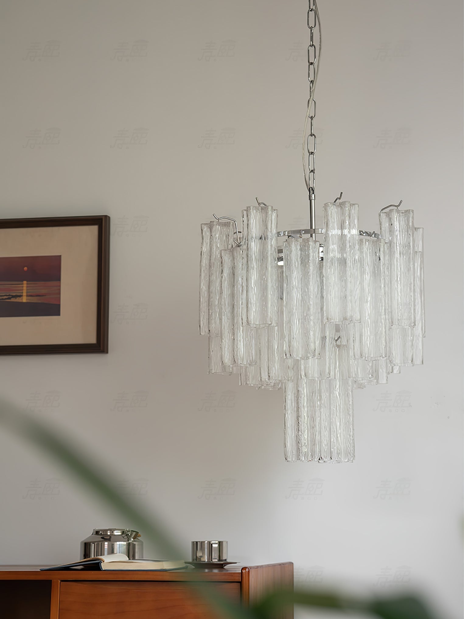 Addis Chandelier detail view 7