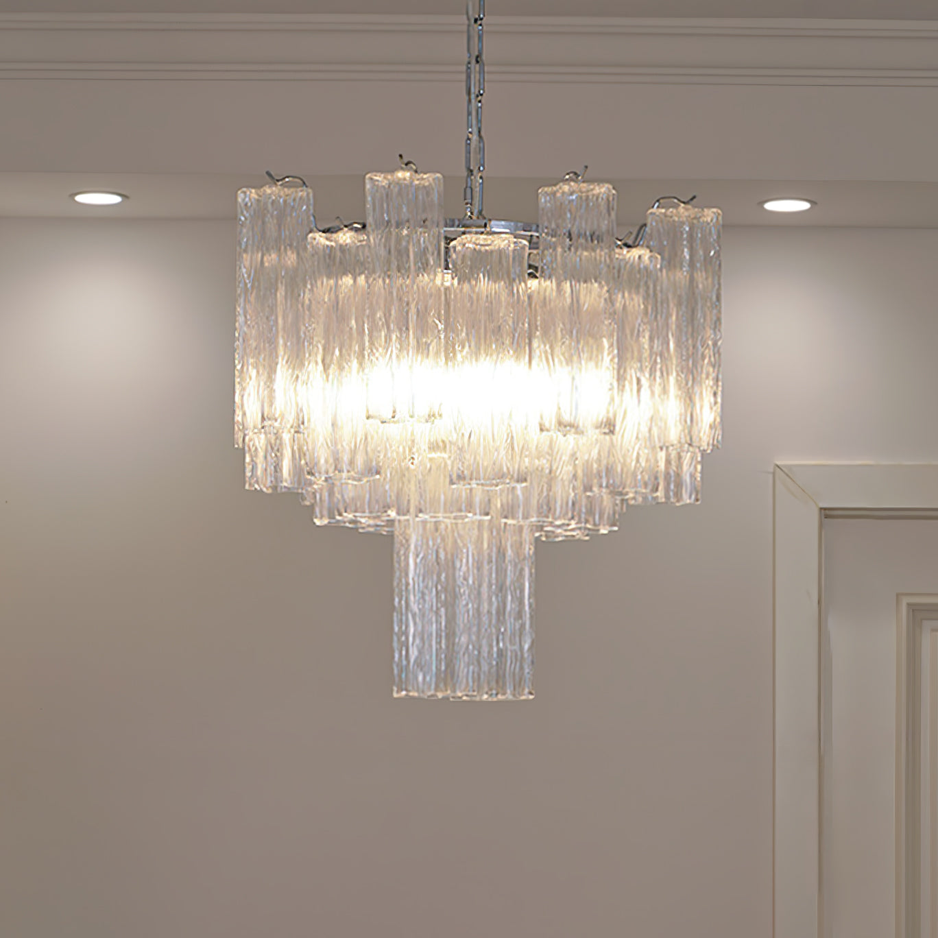 Addis Chandelier detail view 3