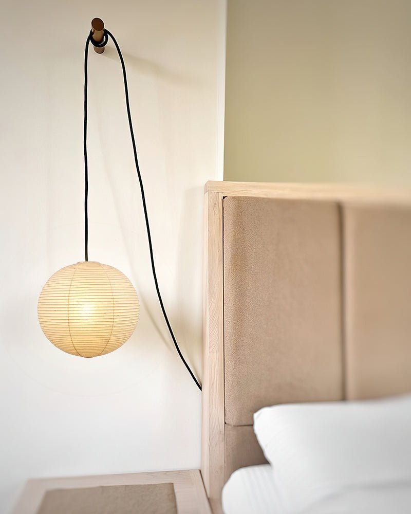 Akari a Round Swag Light Pendant Light