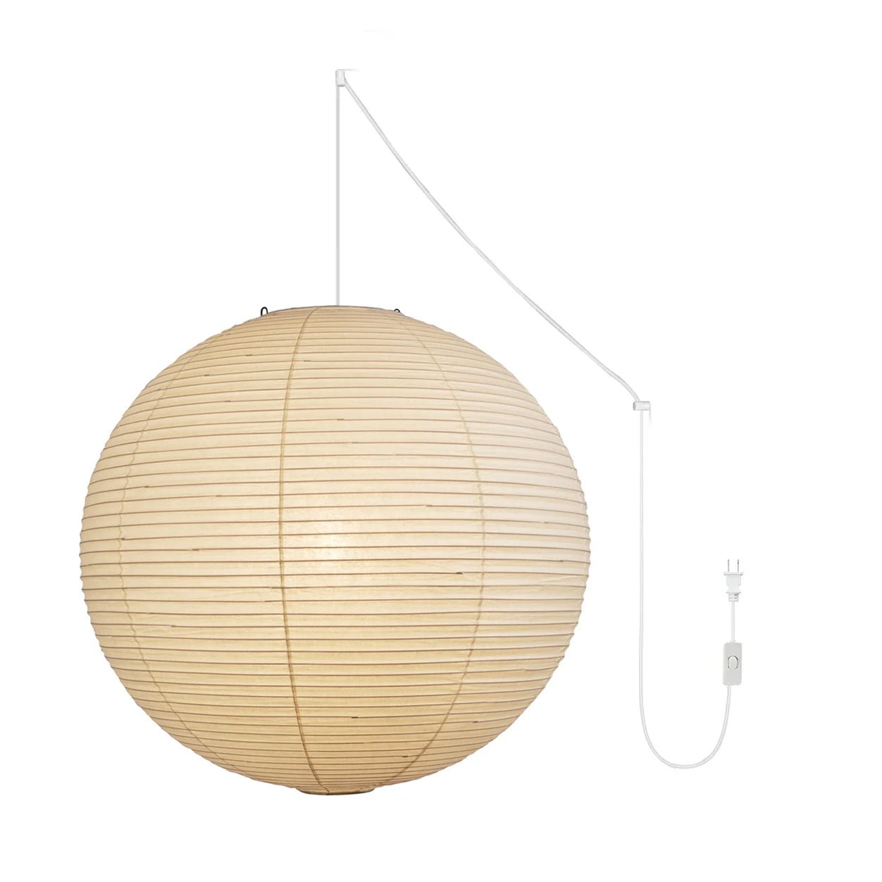 Akari a Round Swag Light Pendant Light