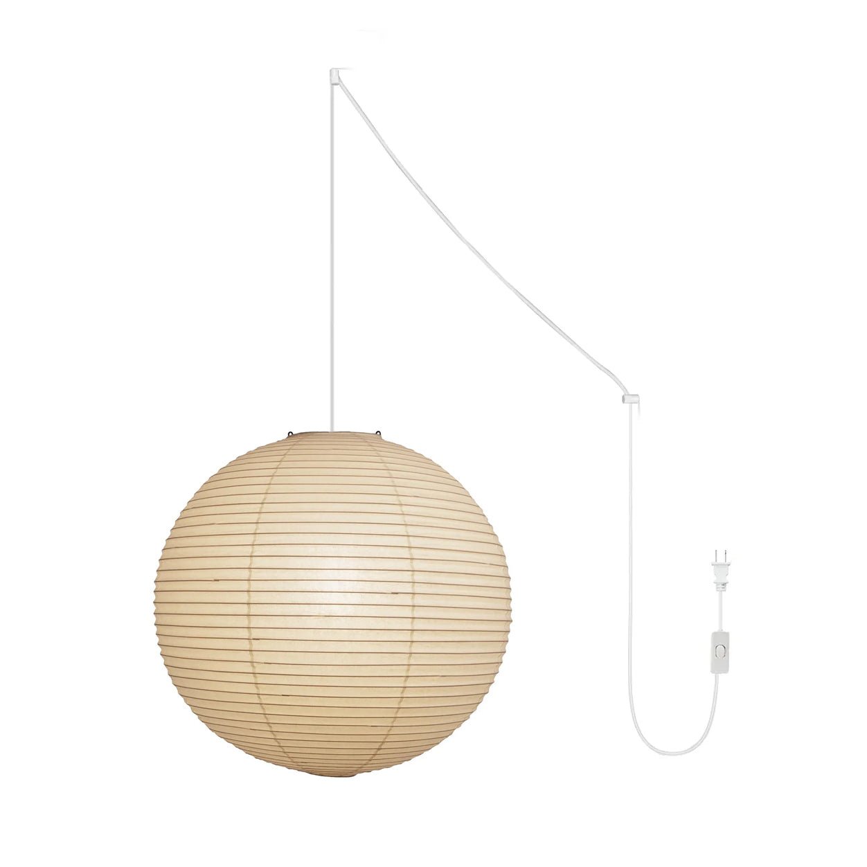 Akari a Round Swag Light Pendant Light