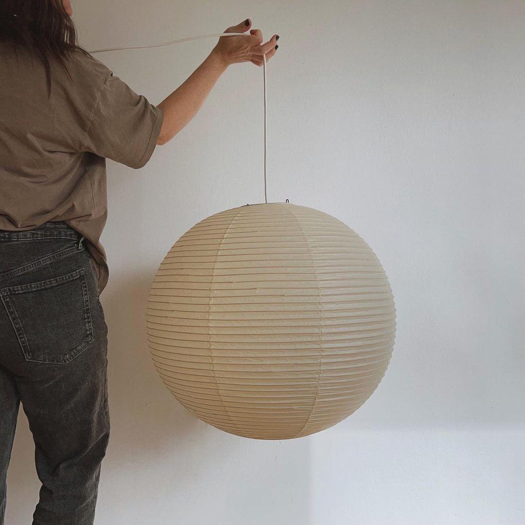 Washi Paper Round Series Ceiling Light