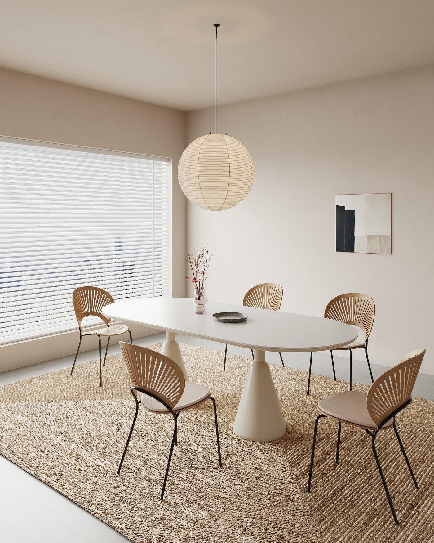 Washi Paper Round Series Ceiling Light