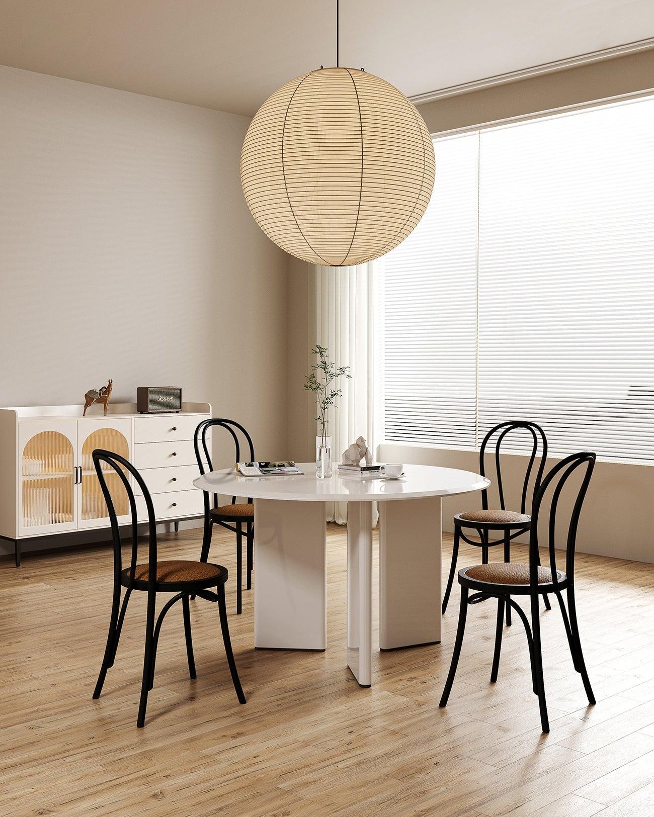 Washi Paper Round Series Ceiling Light