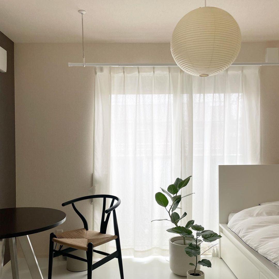 Washi Paper Round Series Ceiling Light