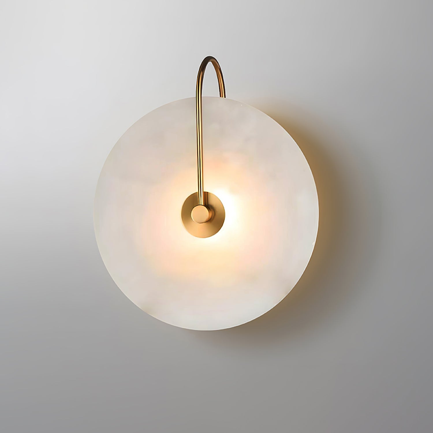 Alabaster LED Wall Light, Hardwired Wall Sconce, detail 41