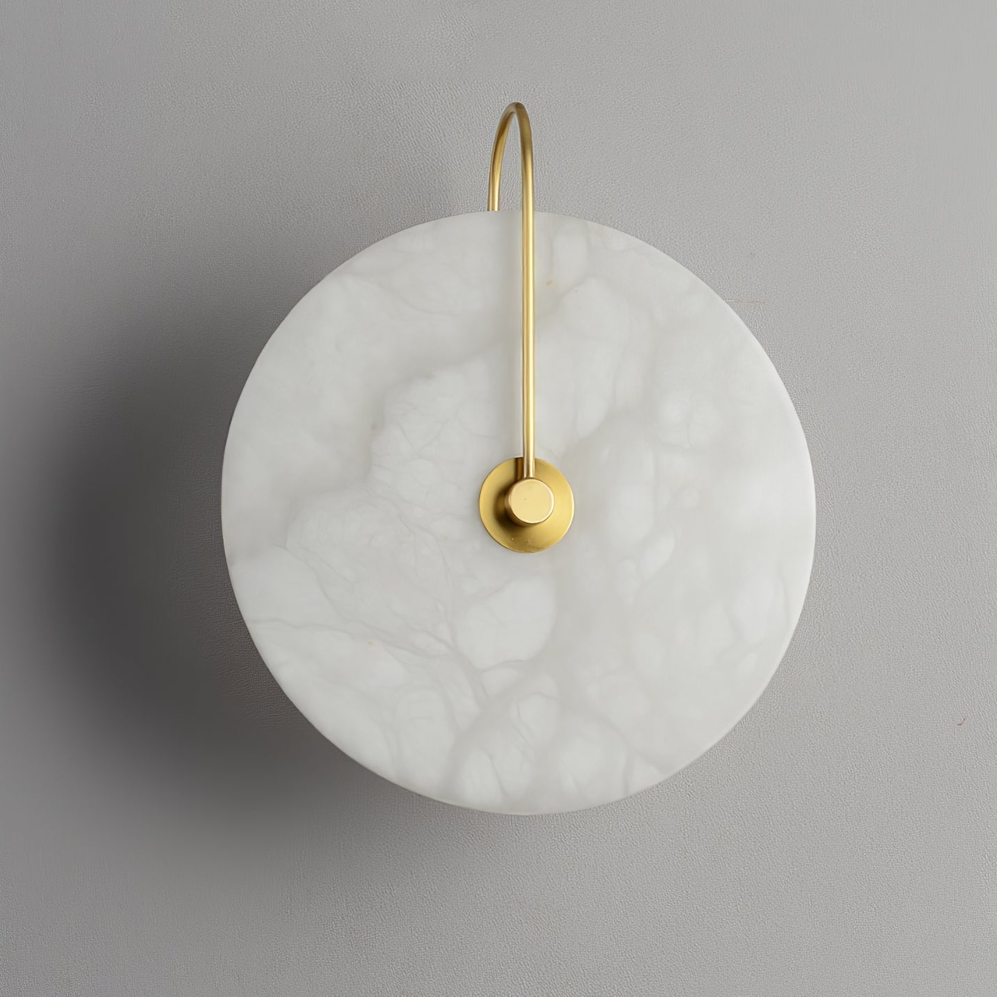 Alabaster LED Wall Light, Hardwired Wall Sconce, detail 43