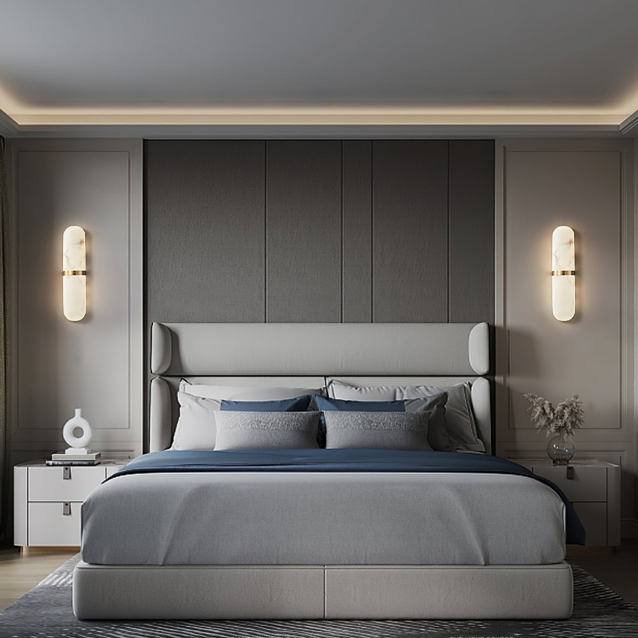 Alabaster Pill Wall Sconce