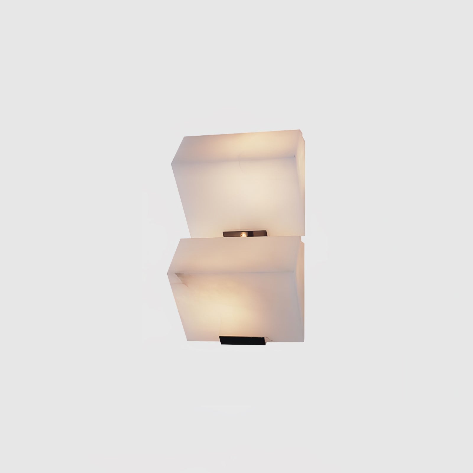 Alabaster Staircase Wall Light, Hardwired Wall Sconce, detail 21