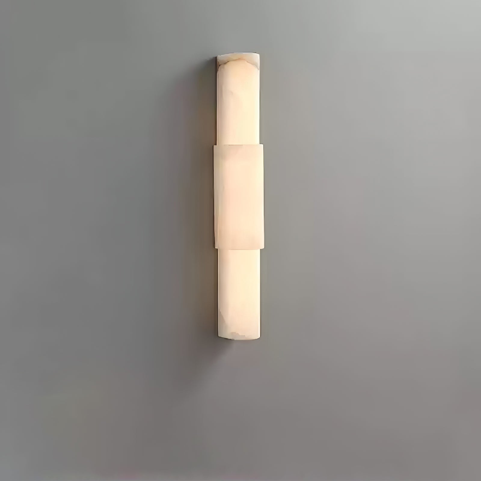Alba Cascade Alabaster Wall Light, Hardwired Wall Sconce, detail 16