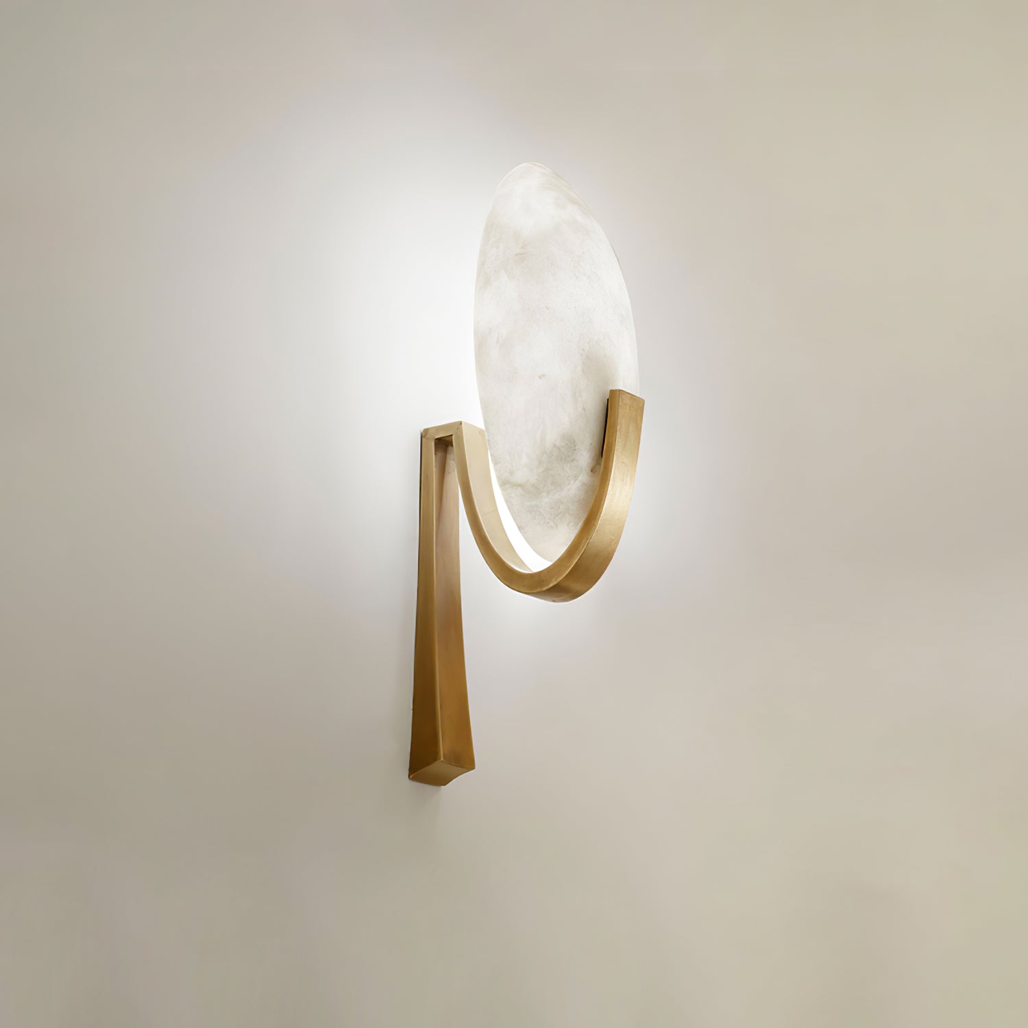 Alice Alabaster Plug-In Wall Light, Plug-In Wall Sconce, detail 39