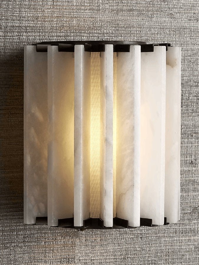 Altrix Alabaster Wall Light - Wall Lamp, Hardwired Wall Sconce, detail 10
