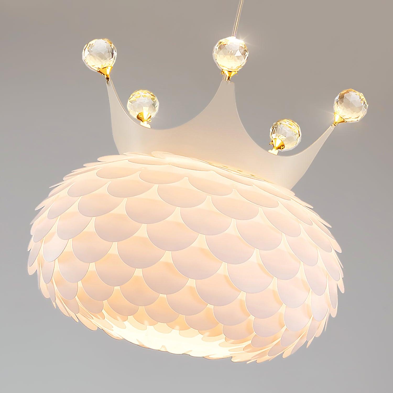 crystal pendant light shown as a main product image for dining areas