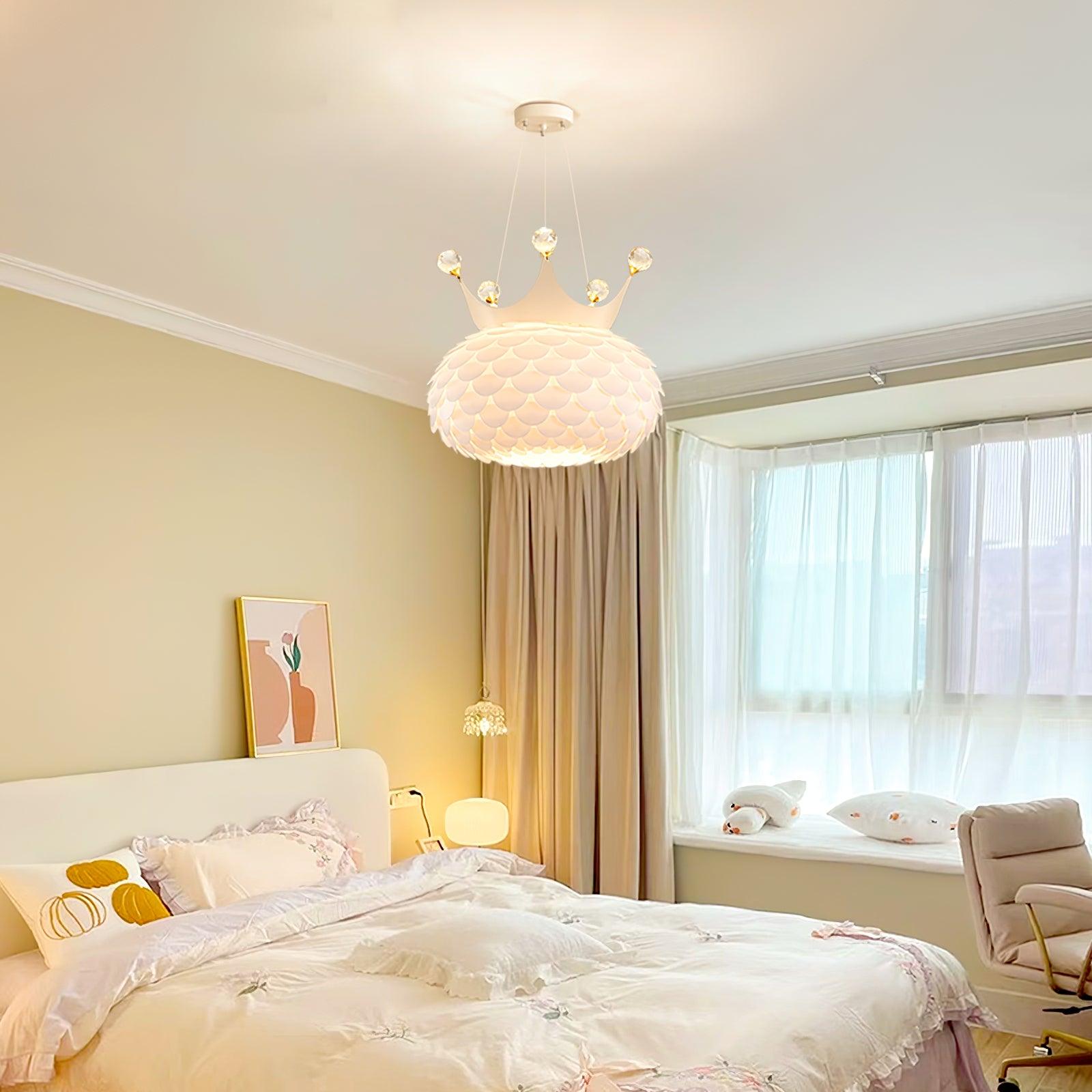 crystal pendant light shown as a main product image for dining areas