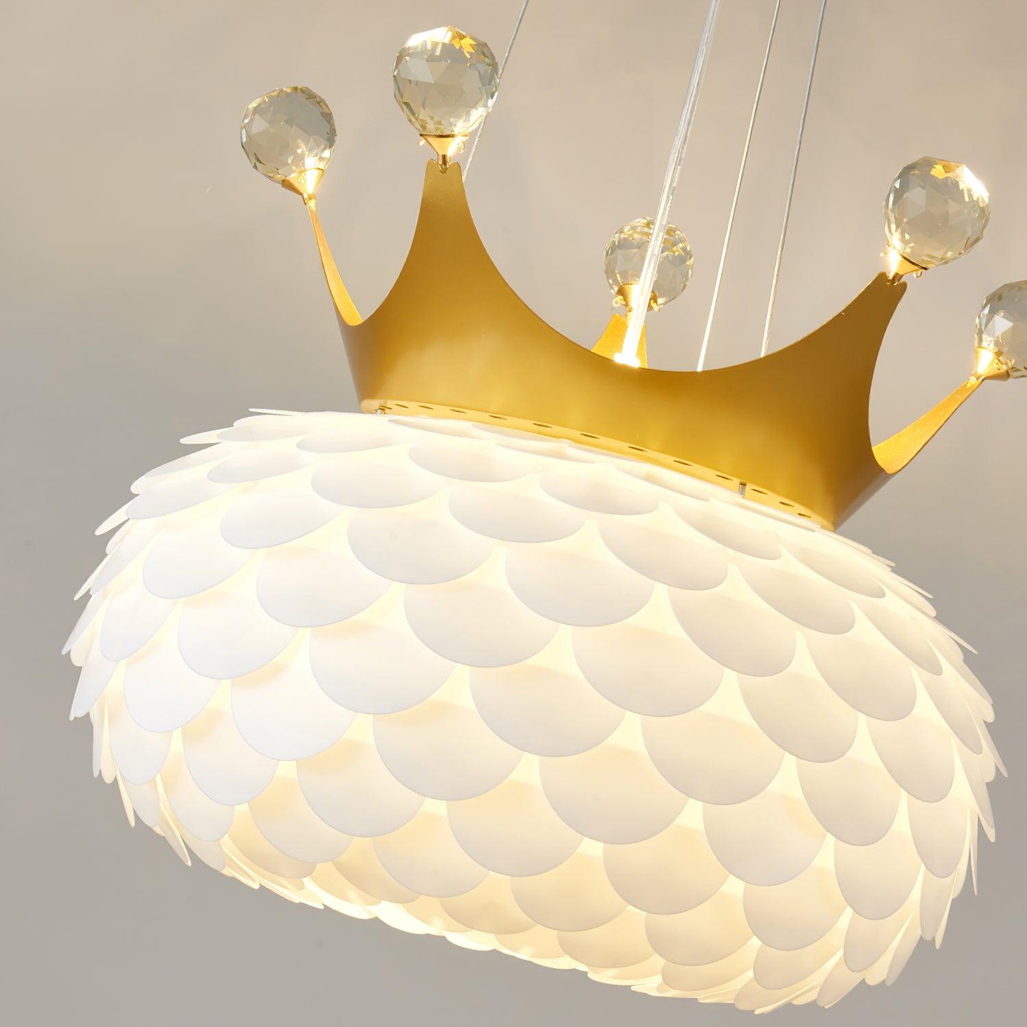 crystal pendant light shown as a main product image for dining areas
