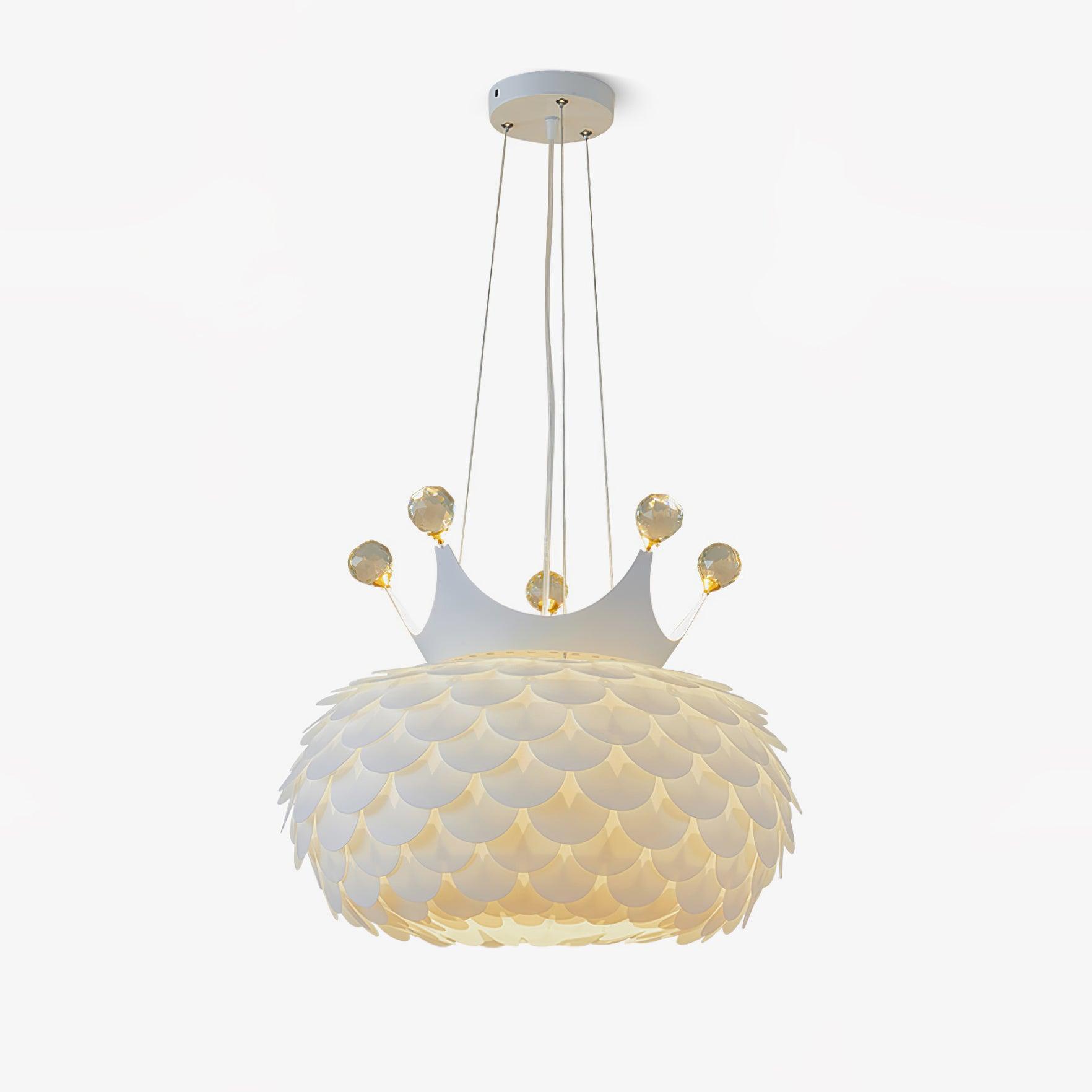 crystal pendant light shown as a main product image for dining areas
