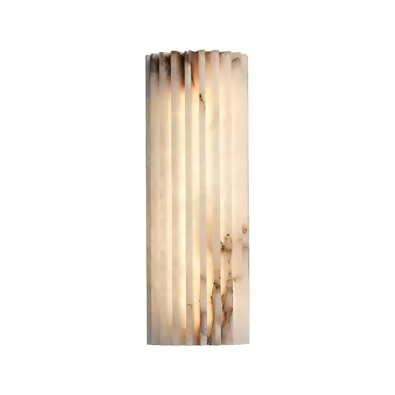 Alvia Alabaster Wall Light, Hardwired Wall Sconce, detail 4