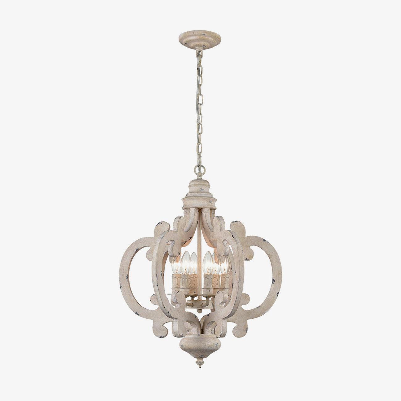 Antique White Chandelier