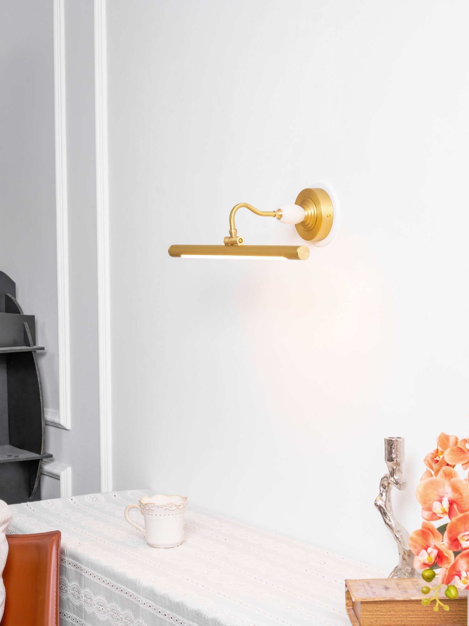 Archer Art Linear Wall Light, Hardwired Wall Sconce, detail 31