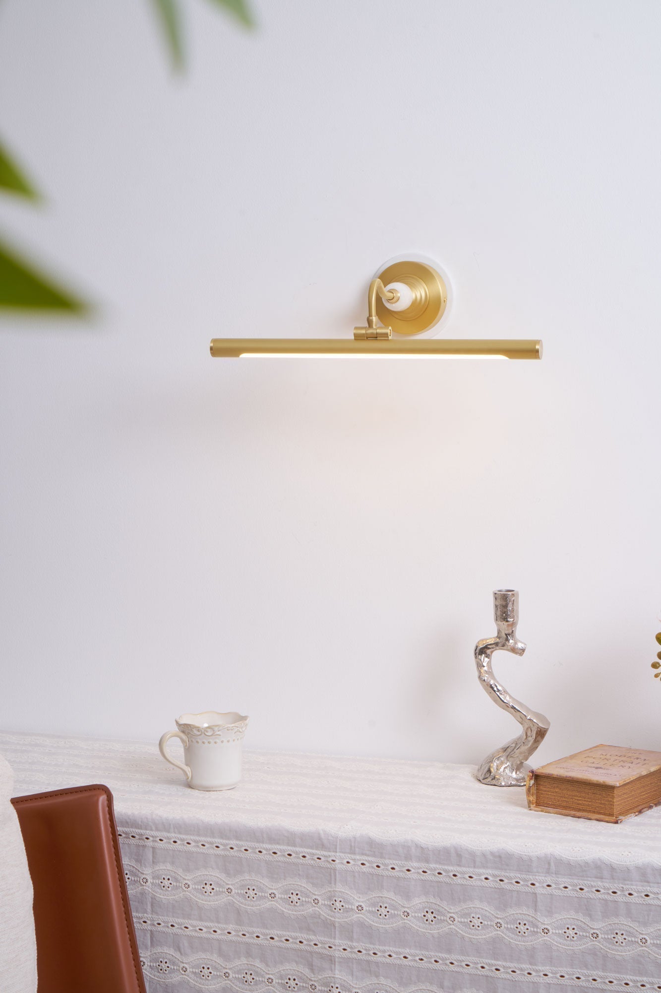 Archer Art Linear Wall Light, Hardwired Wall Sconce, detail 27